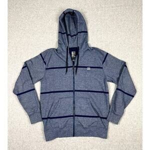 Billabong Blue Striped Hoodie